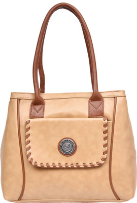 Al Jazeera Shoulder Bag(Beige, Brown)
