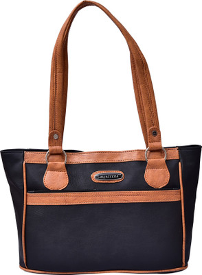 

Al Jazeera Shoulder Bag(Black, Tan)