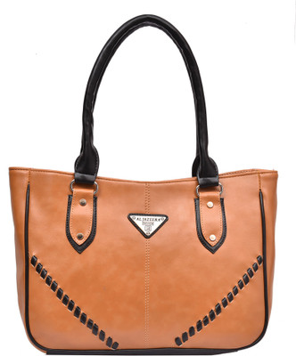 

Al Jazeera Shoulder Bag(Tan, Black), Black;tan