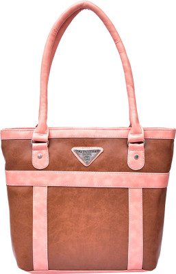 

Al Jazeera Shoulder Bag(Brown, Pink)