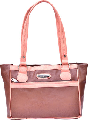 

Al Jazeera Shoulder Bag(Brown, Pink)