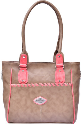 

Al Jazeera Shoulder Bag(Khaki, Pink)