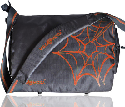 

Wildmoda Messenger Bag(Grey, Orange)