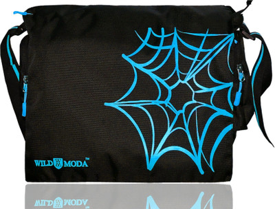

Wildmoda Messenger Bag(Black, Blue)