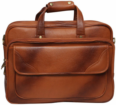 

Zordan Leather Messenger Bag(Tan)