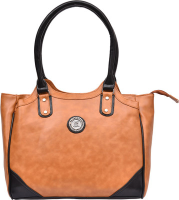 

Al Jazeera Shoulder Bag(Tan, Black), Black;tan