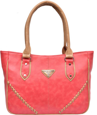 

Al Jazeera Shoulder Bag(Pink, Beige), Beige;pink