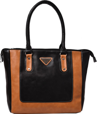 

Al Jazeera Shoulder Bag(Black, Tan)