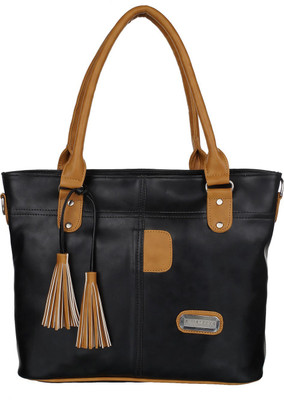 

Al Jazeera Shoulder Bag(Black, Tan)