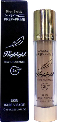 

Divas beauty Mac Prep+Prime Pearl Radiance Skin Base Visage Highlight Highlighter(Golden)