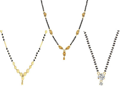 YouBella Alloy Multicolor Jewellery Set(Pack of 3)
