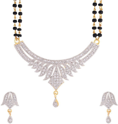 Awww Alloy Gold-plated Multicolor Jewellery Set(Pack of 1)
