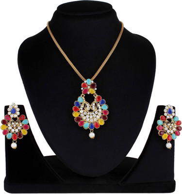 Thrillz Alloy Multicolor Jewellery Set(Pack of 1)