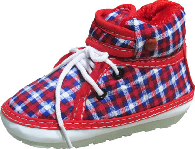 

VBaby Boys & Girls Lace Sneakers(Red