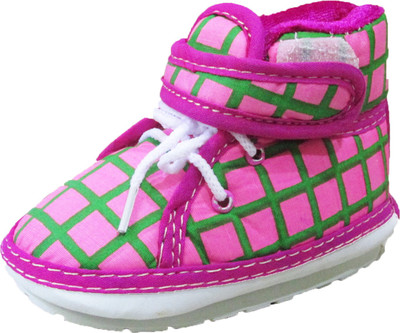 VBaby Boys & Girls Lace Sneakers(Pink
