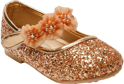 

Little Soles Girls Velcro Ballerinas(Multicolor