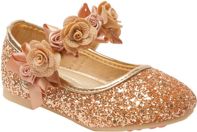 

Little Soles Girls Velcro Ballerinas(Multicolor