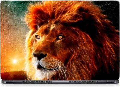 

punix Lion Eye Hair Art Exclusive High Quality Laptop Decal, laptop skin sticker 15.6 inch (15 x 10) Inch new Vinyl Laptop Decal 15.6