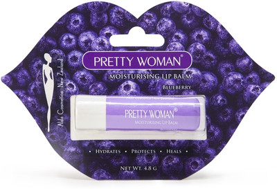 

Pretty Woman Moisturizing Lip Balm Blueberry(Pack of: 1, 4.8 g)