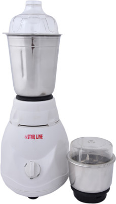

STAR LINE MG18H21 550 Mixer Grinder(MILKY WHITE, 2 Jars)
