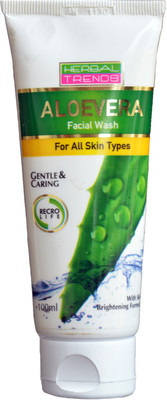 

Herbal Trends Pure Aloe Vera Face Wash - (Loaded with herbs) For All skin(100 ml)