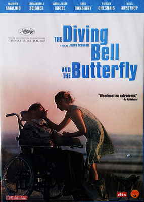 

the diving bell and the butterfly dvd , region free(DVD English)