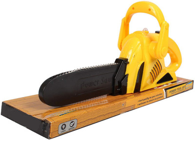

Planet of Toys Electric Saw with Light and Sound For Kids, Children(Yellow)