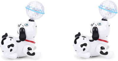 

Kanchan Toys Dancing Dog Pack of 2 For Kids(Multicolor)