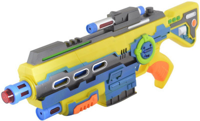 

Smartcraft Super Gross Planet Storm, Super Gross Planet Storm Play Gun, Super Gun with Flashing Lights N Sound(Multicolor)