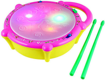 

Flavo Musical Flash Drum With Lights And Music(Multicolor)