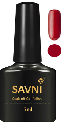 

savni nail polish red
