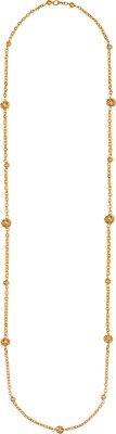 Shining Jewel Shining Jewel Traditional Gold Jewellery Necklace Set 22K for Women & Girls (SJ_2509) Gold-plated Plated Brass Chain