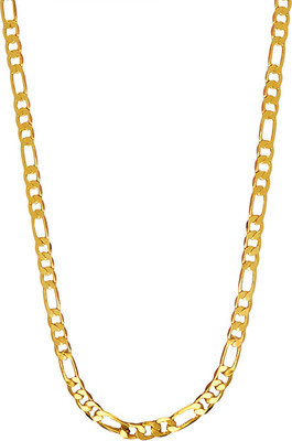 Shining Jewel 22K Golden Latest Gold-plated Plated Brass Chain