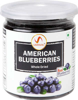

UMANAC American Whole Dried Blueberries 250 gm (Pack of 2) Blueberry(500 g, Plastic Bottle)