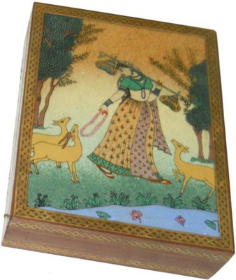 

Innovative Rajasthani Stone Painting Almonds(500 g, Box)