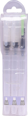 

Atlas Broad Tip Brush Pen(Set of 3, White)
