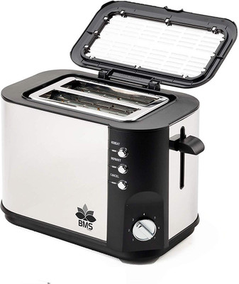 

BMS Lifestyle Toaster_Appliences 700 W Pop Up Toaster(White)