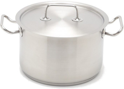 

Avon Appliances Professional Stainless Steel (Tope) Sauce Pot 4 with Lid(Stainless Steel, Induction Bottom)