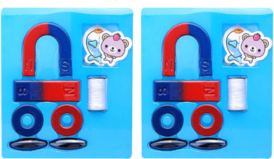 

Fully Magnet Game Kit for Fun for Science Project, Kid Toys Educational, Return Gift Items, Pack of 1(14 Pieces)