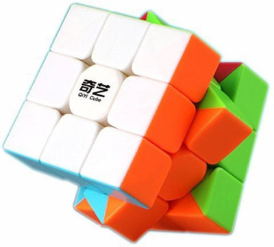 

MINDBLOCKS 3x3 Stickerless 3D Puzzle Extra Smooth Speed Cube(1 Pieces)