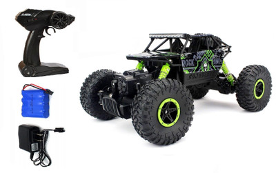 

Zest 4 Toyz Rock Through Crawler 1:18 Scale 4Wd Rally Car - The Mean Machine(Green)