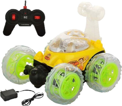

collectionmart Remote Control 360 Degree Rotating Stunt Car Toy for Kids(Multicolor)