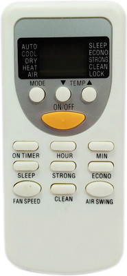 

SMIPLEBOL [Suitable for VIDEOCON SPLIT AC Remote] - 13 Button Remote Controller(Multicolor)