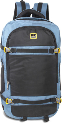 

Hot Shot Lightweight Travel Hiking Bag Rucksack - 70 L(Black, Blue)