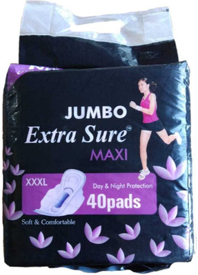 

Extra Sure 5001 Sanitary Pad(Pack of 40)