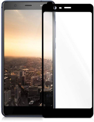 SRT Edge To Edge Tempered Glass for Nokia 5.1 2018(Pack of 1)