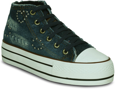 

Kielz Ladies Canvas Shoes Sneakers For Women(Navy