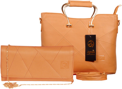 

Anemone Women Casual Tan PU Shoulder Bag