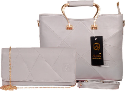 

Anemone Women Casual Grey PU Sling Bag