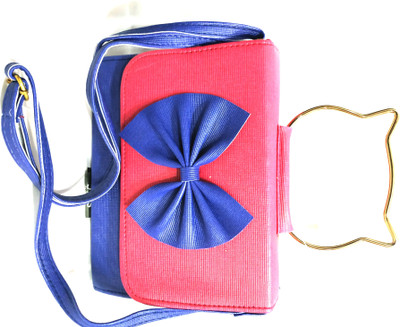 

keybags Girls Casual Pink Canvas Sling Bag